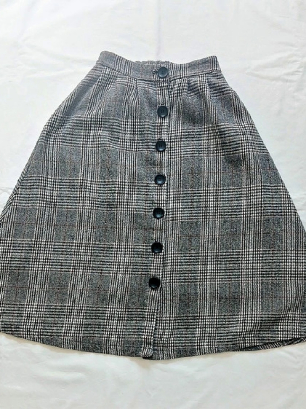 Women's Plaid A-Line Skirt Women's XS